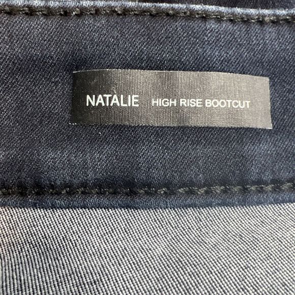Kut from the Cloth Natalie High Rise Bootcut Jeans Dark Blue Wash Size 6 - Picture 8 of 16